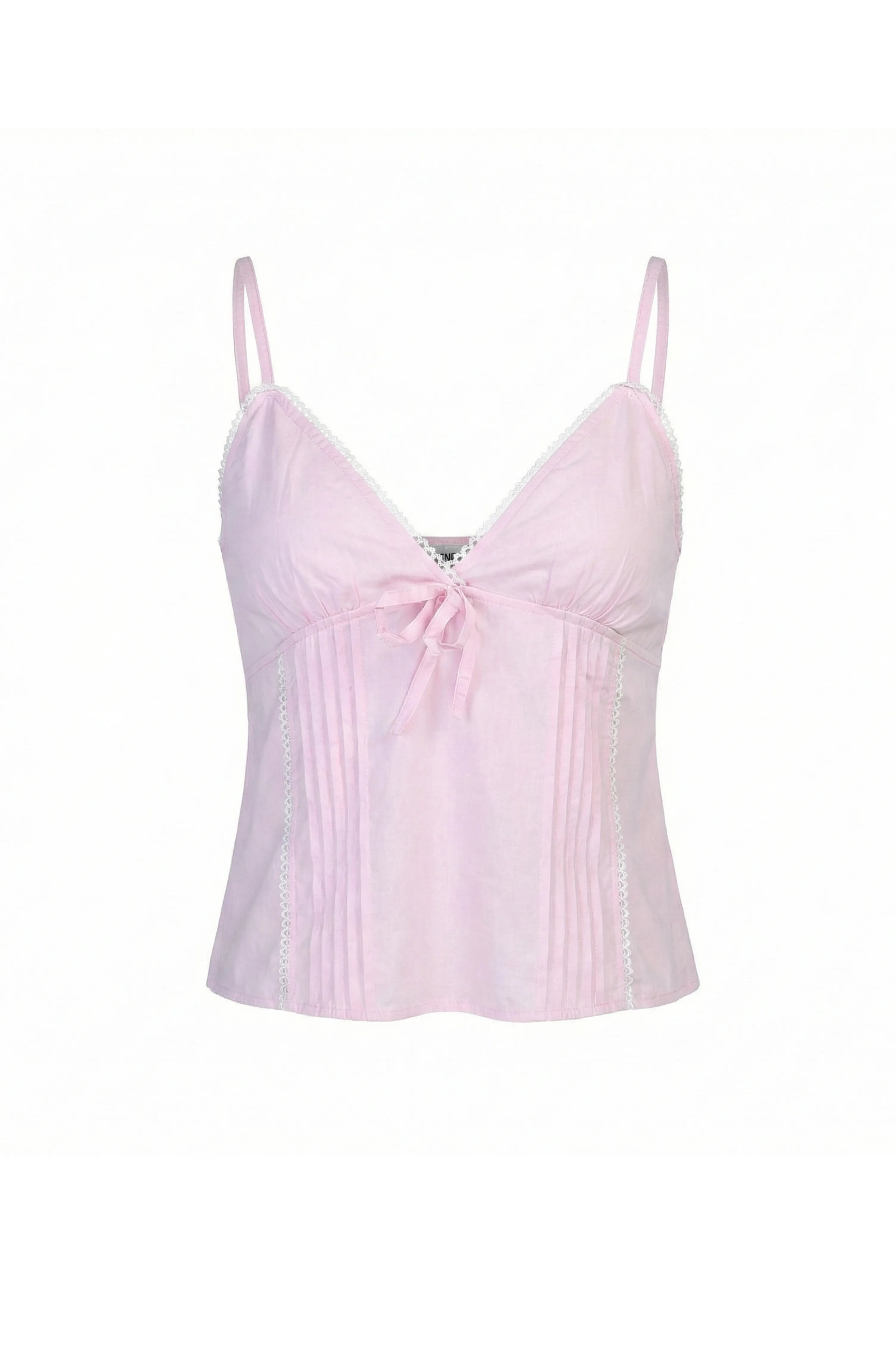 Sunny Bow Detail Spaghetti Camisole Top