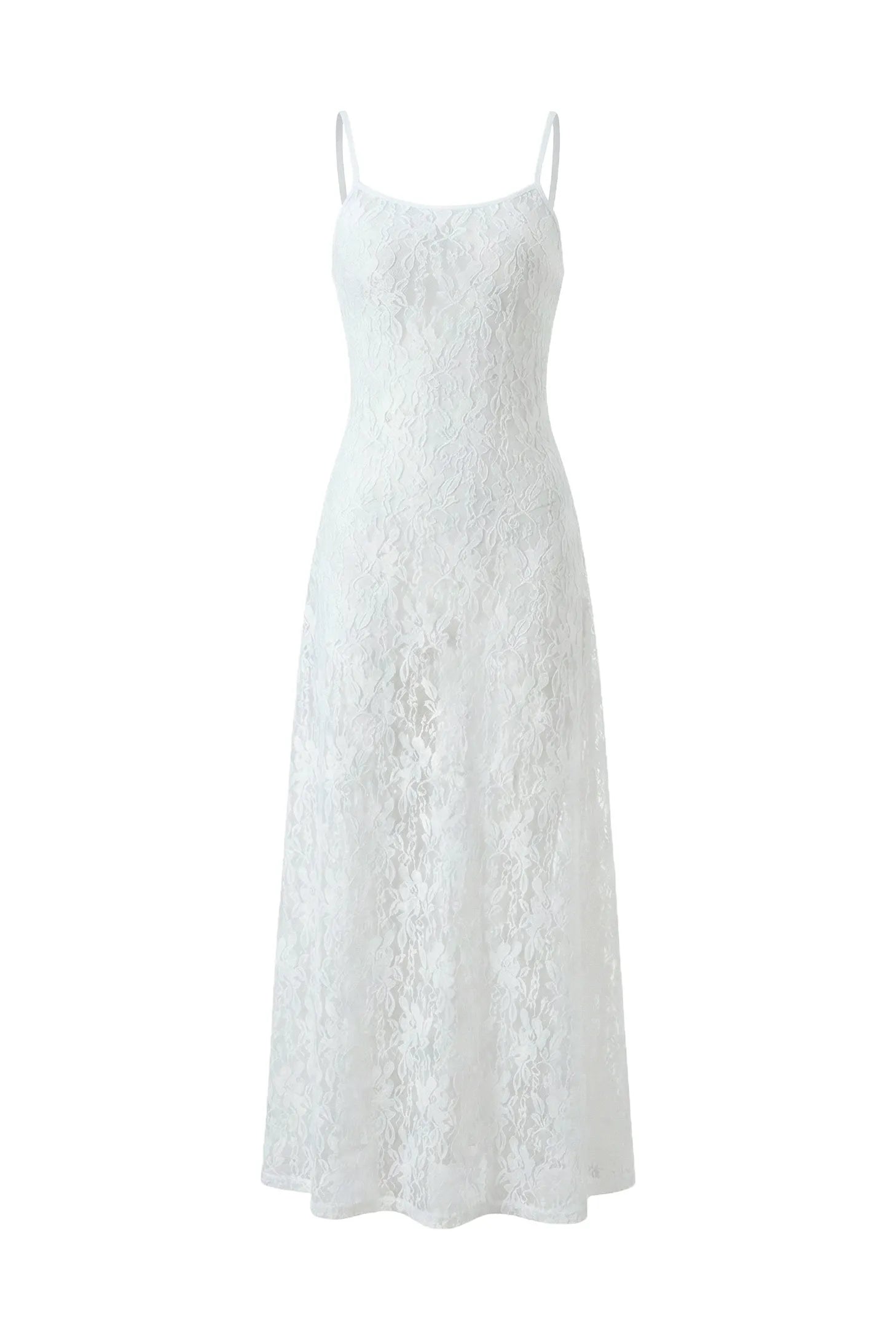 Emmeline Lace Maxi Slip Dress