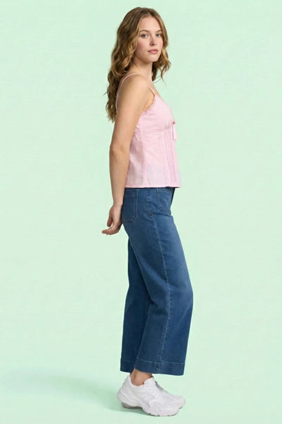 Sunny Bow Detail Spaghetti Camisole Top